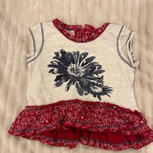 Burt's Bees shirt 0-3m